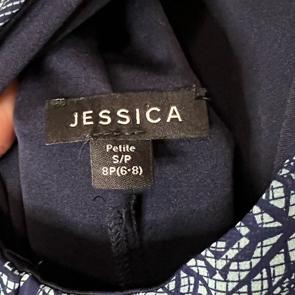 Jessica, small petite, blue, spring/summer dress. - Picture 6 of 12